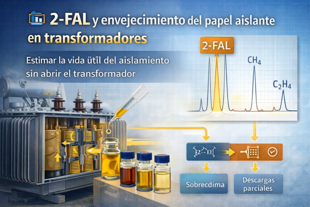 Análisis de 2-FAL en transformadores de potencia para estimar la vida útil del aislamiento