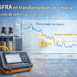 Análisis SFRA en transformadores de potencia para detectar deformaciones internas
